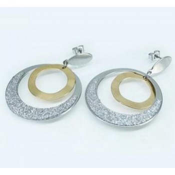 Náušnice kruhy z chirurgickej ocele (KNA039)