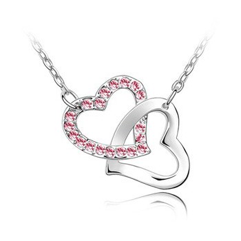 Prívesok srdiečko Swarovski elements (KPSW032-2)