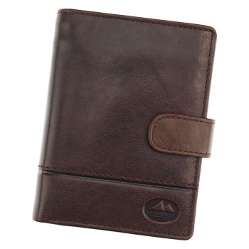 Luxusná hnedá pánska peňaženka (GPPN238)