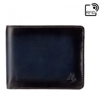 Značková tenká pánska modrá peňaženka - Visconti (GPPN301)