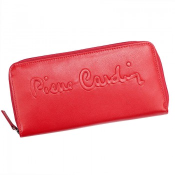 Značková červená dámska peňaženka Pierre Cardin (GDPN307)