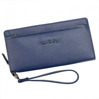 Značková modrá dámska peňaženka s vreckom na mobil (GDPN309)