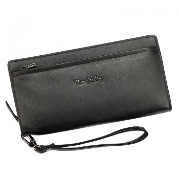 Značková čierna dámska peňaženka s vreckom na mobil (GDPN310)