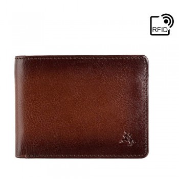 Značková tenká pánska kožená peňaženka - Visconti (GPPN353)