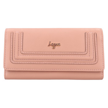 Značková dámska kožená peňaženka Lagen (GDPN4)