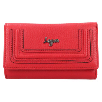 Značková dámska kožená peňaženka Lagen (GDPN5)