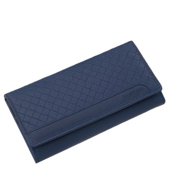 Modrá dámska kožená peňaženka (GDPN356)