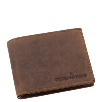 Hnedá pánska kožená peňaženka (GPPN405)