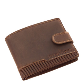 Pánska kožená peňaženka s prackou (GPPN416)