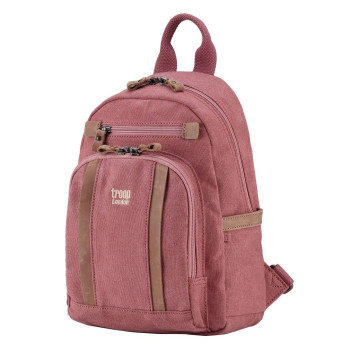Značkový malý mestský batoh tehlovo ružový (GTB807)
