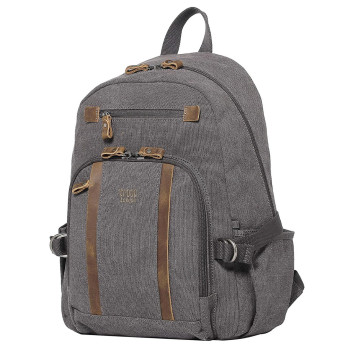 Značkový stredne veľký mestský batoh grafitový (GTB810)