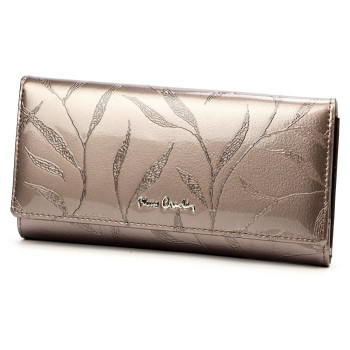 Značková kožená dámska peňaženka Pierre Cardin béžová (GDPN412)