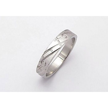 Dámsky prsteň z chirurgickej ocele (KPZ3)