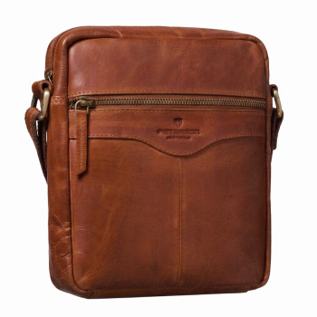 Pánska crossbody taška z pravej prírodnej kože GT247